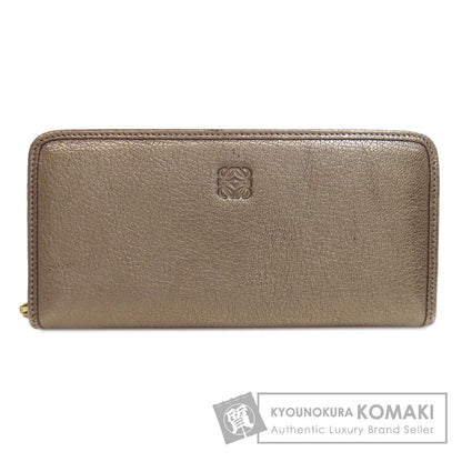 LOEWE ロエベ ラウンドファスナー 長財布（小銭入れあり） レザー レディース 中古