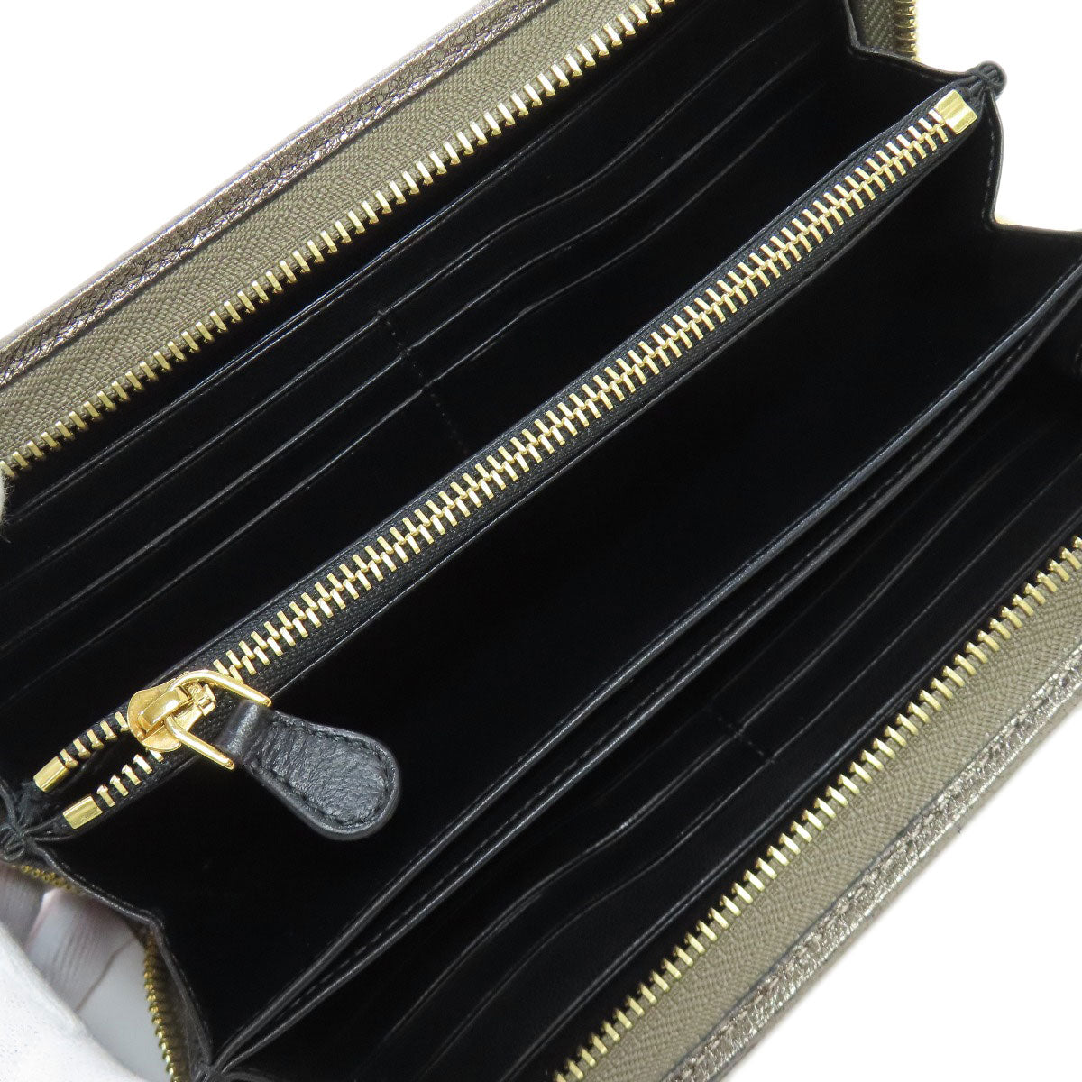 LOEWE ロエベ ラウンドファスナー 長財布（小銭入れあり） レザー レディース 中古
