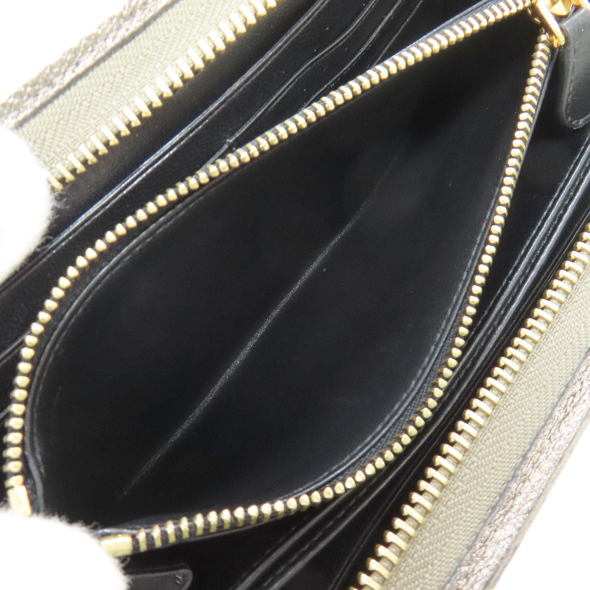 LOEWE ロエベ ラウンドファスナー 長財布（小銭入れあり） レザー レディース 中古
