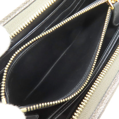 LOEWE ロエベ ラウンドファスナー 長財布（小銭入れあり） レザー レディース 中古