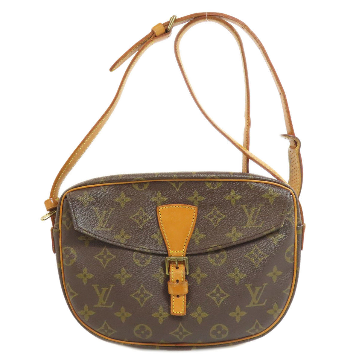 LOUIS VUITTON ルイヴィトン M51226 ジュヌフィーユ ショルダーバッグ モノグラムキャンバス レディース 中古