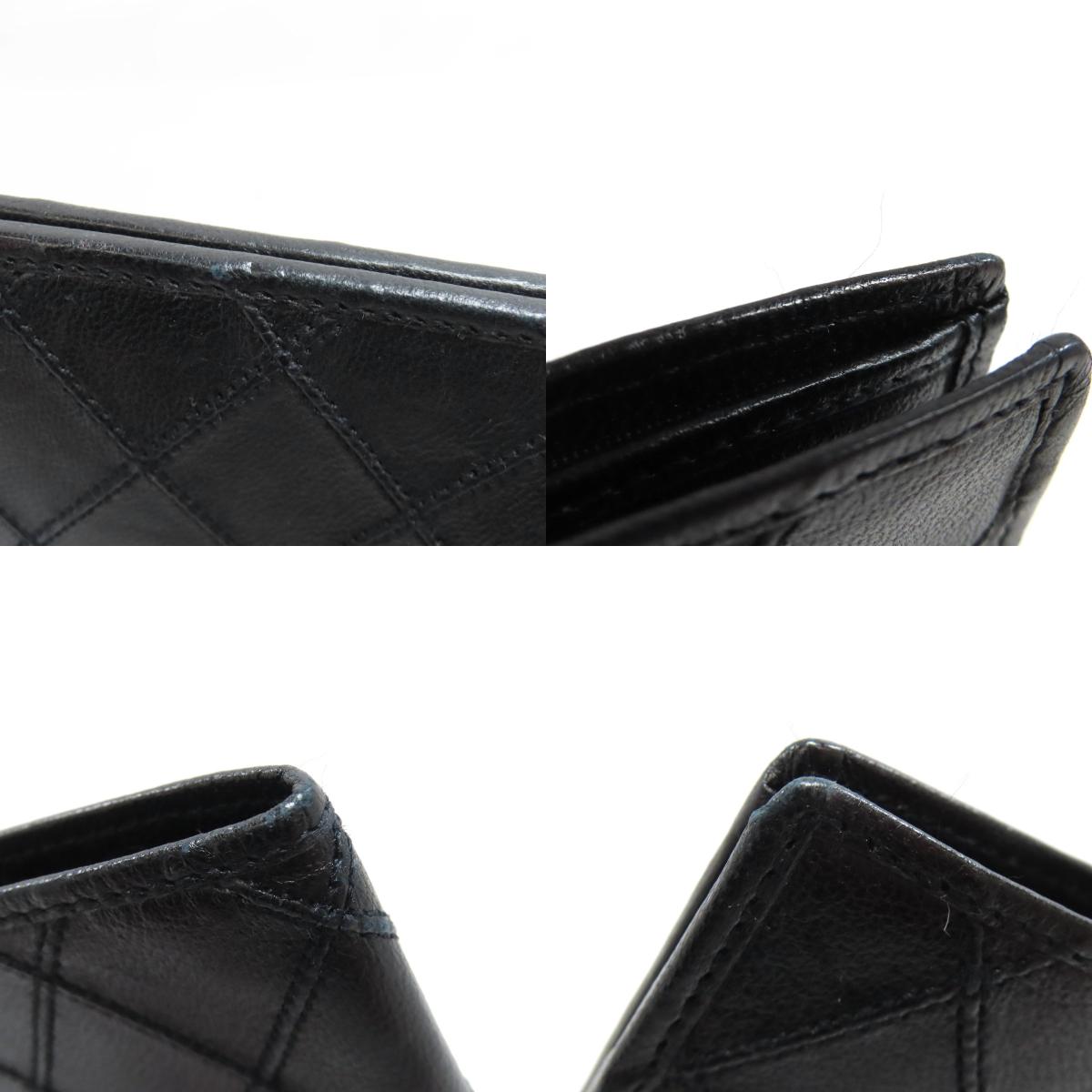 CHANEL シャネル ステッチ 長財布（小銭入れあり） カーフ レディース 中古
