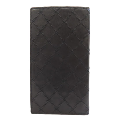 CHANEL シャネル ステッチ 長財布（小銭入れあり） カーフ レディース 中古
