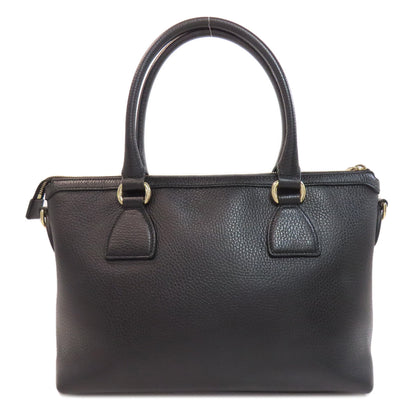 GUCCI グッチ 449659 アウトレット インターロッキングGチャーム ハンドバッグ レザー レディース 中古