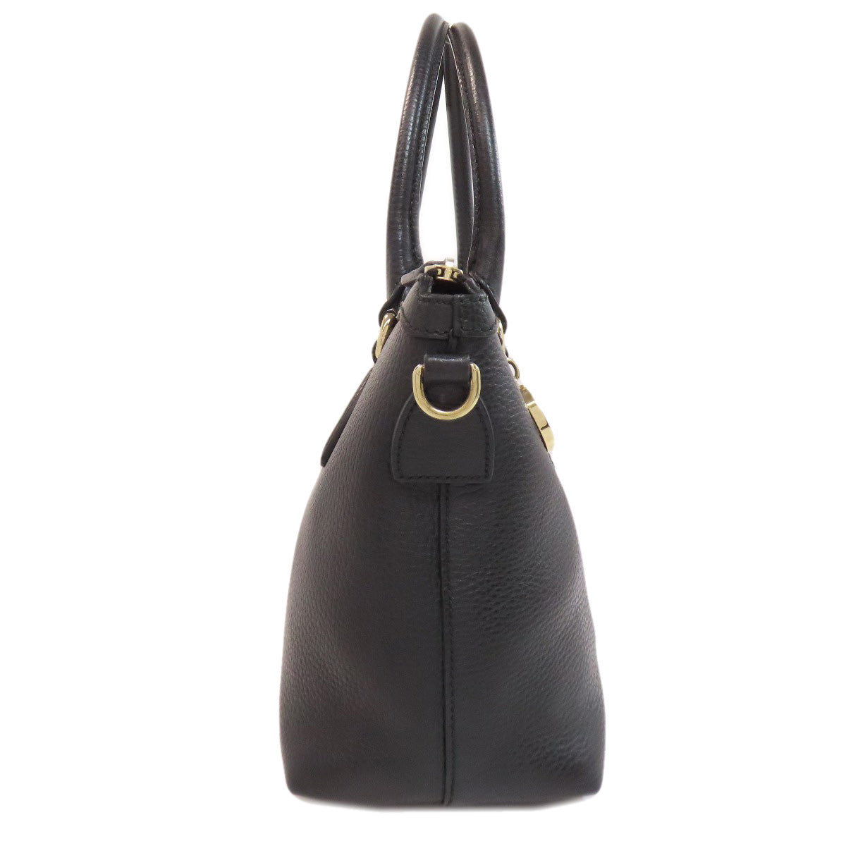GUCCI グッチ 449659 アウトレット インターロッキングGチャーム ハンドバッグ レザー レディース 中古