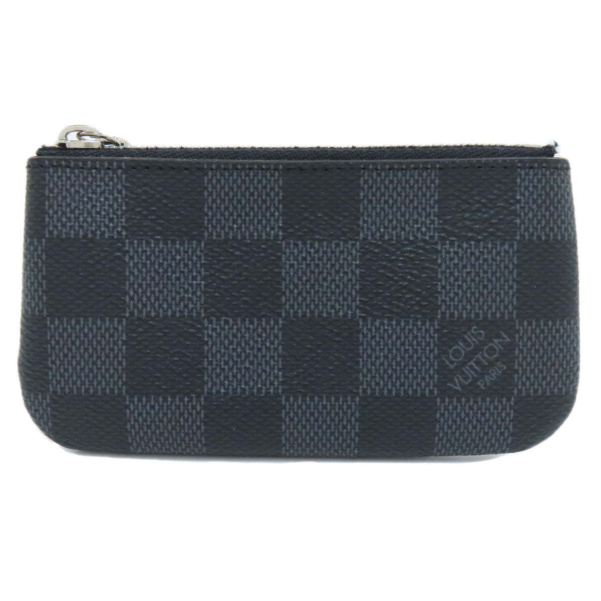 LOUIS VUITTON ルイヴィトン N60155 ポシェット・クレ コインケース ダミエキャンバス メンズ 中古