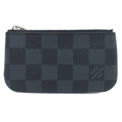 LOUIS VUITTON ルイヴィトン N60155 ポシェット・クレ コインケース ダミエキャンバス メンズ 中古