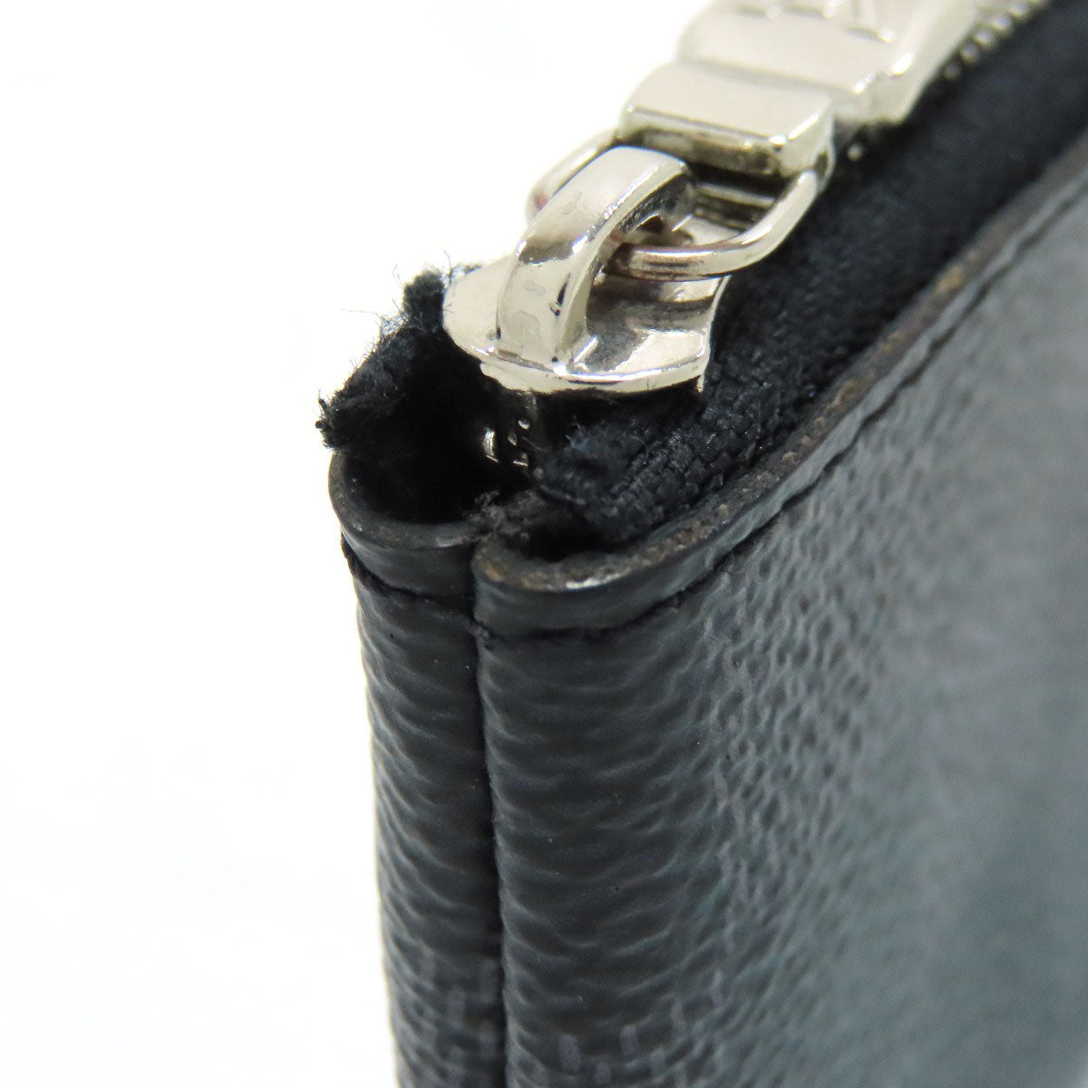 LOUIS VUITTON ルイヴィトン N60155 ポシェット・クレ コインケース ダミエキャンバス メンズ 中古