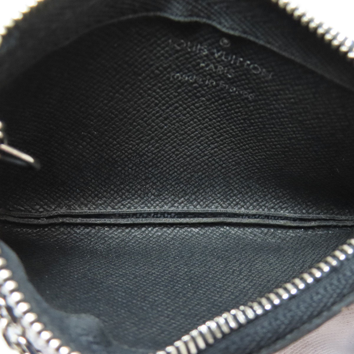 LOUIS VUITTON ルイヴィトン N60155 ポシェット・クレ コインケース ダミエキャンバス メンズ 中古