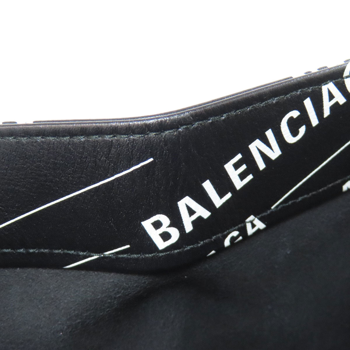 BALENCIAGA バレンシアガ 552870 ロゴ トートバッグ カーフ レディース 中古