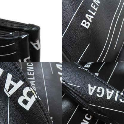 BALENCIAGA バレンシアガ 552870 ロゴ トートバッグ カーフ レディース 中古