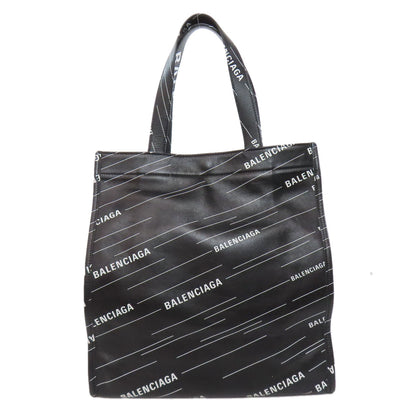 BALENCIAGA バレンシアガ 552870 ロゴ トートバッグ カーフ レディース 中古