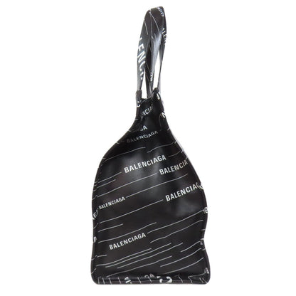 BALENCIAGA バレンシアガ 552870 ロゴ トートバッグ カーフ レディース 中古