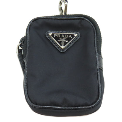 PRADA プラダ ロゴ金具 ショルダーバッグ ナイロン レディース 中古