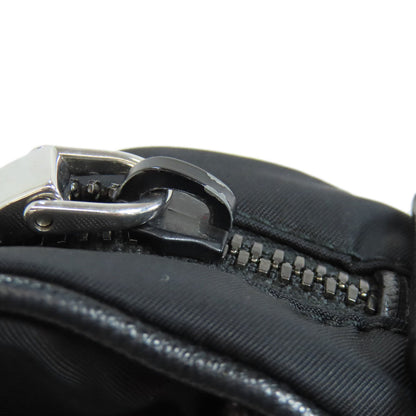 PRADA プラダ ロゴ金具 ショルダーバッグ ナイロン レディース 中古