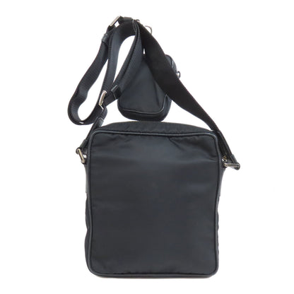 PRADA プラダ ロゴ金具 ショルダーバッグ ナイロン レディース 中古
