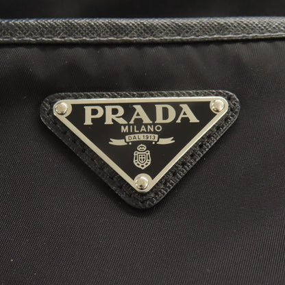 PRADA プラダ ロゴ金具 ショルダーバッグ ナイロン レディース 中古