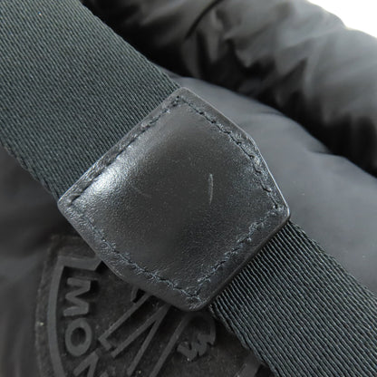 MONCLER モンクレール ロゴ ボディバッグ ナイロン レディース 中古