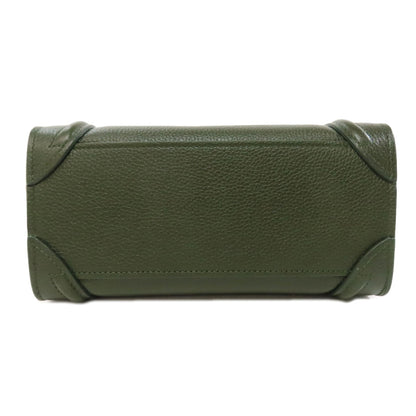 CELINE セリーヌ ラゲージナノ 2WAY ハンドバッグ カーフ レディース 中古