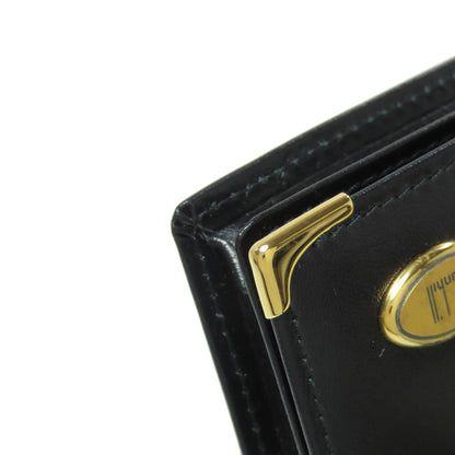 Dunhill ダンヒル ロゴ カードケース レザー レディース 中古