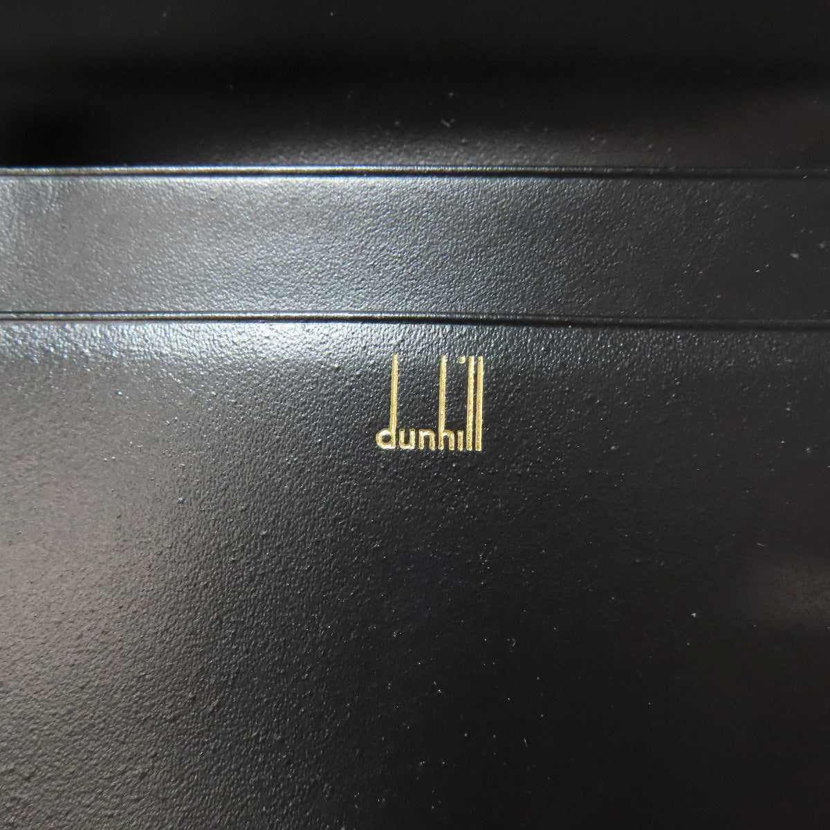 Dunhill ダンヒル ロゴ カードケース レザー レディース 中古