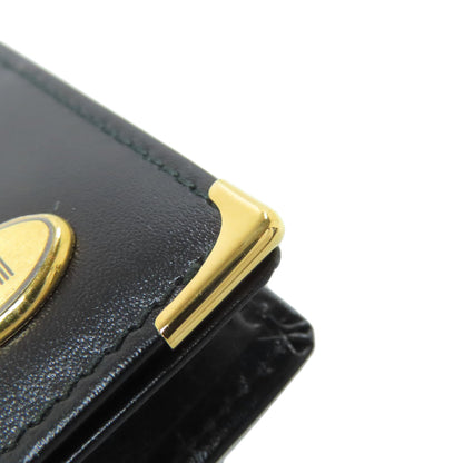Dunhill ダンヒル ロゴ カードケース レザー レディース 中古
