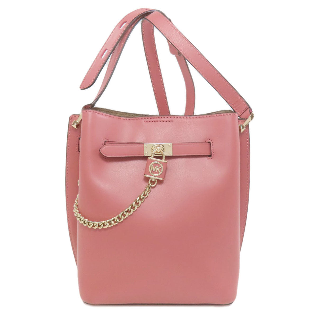 Michael Kors マイケルコース パドロック ショルダーバッグ レザー レディース 中古