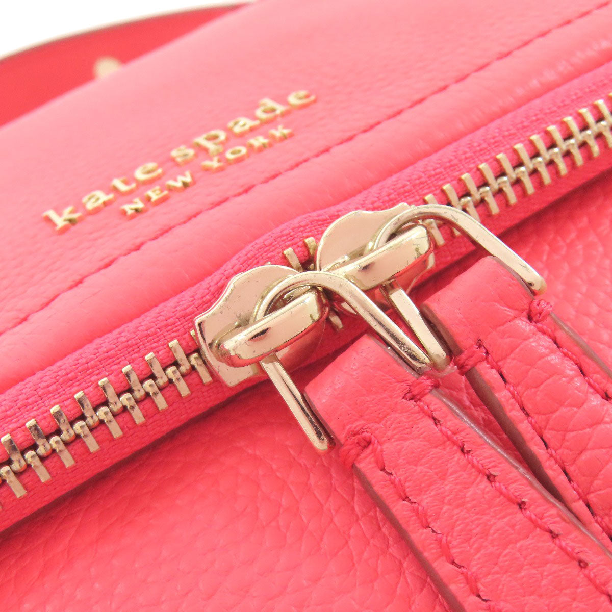 kate spade ケイトスペード ラン アラウンド ラージ フラップ クロスボディ ショルダーバッグ レザー レディース 中古