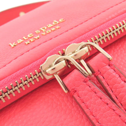 kate spade ケイトスペード ラン アラウンド ラージ フラップ クロスボディ ショルダーバッグ レザー レディース 中古
