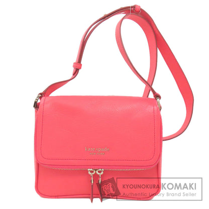kate spade ケイトスペード ラン アラウンド ラージ フラップ クロスボディ ショルダーバッグ レザー レディース 中古