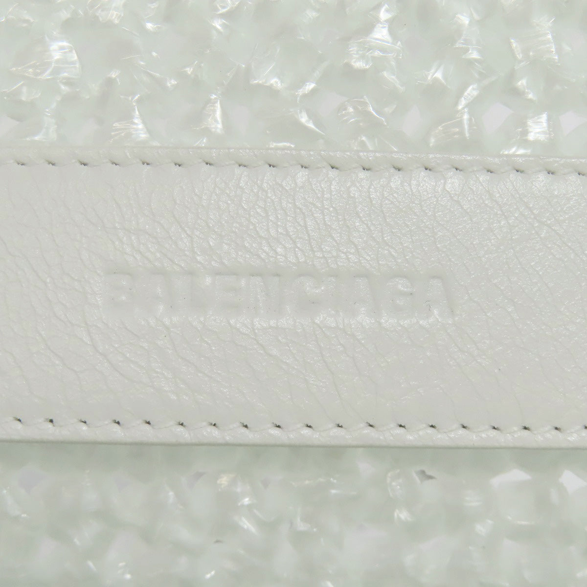 BALENCIAGA バレンシアガ 786187 ル カゴール パニエ 2WAY ハンドバッグ ポリプロピレン レディース 中古