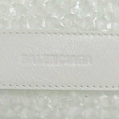 BALENCIAGA バレンシアガ 786187 ル カゴール パニエ 2WAY ハンドバッグ ポリプロピレン レディース 中古