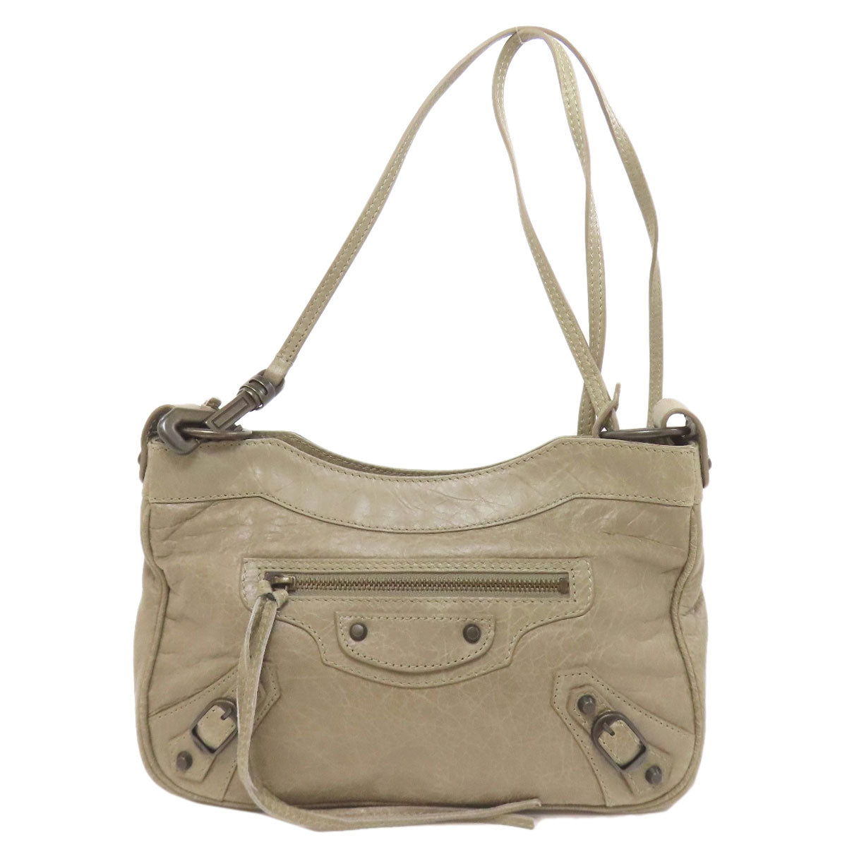 BALENCIAGA バレンシアガ 242803 ザ・ヒップ ショルダーバッグ カーフ レディース 中古