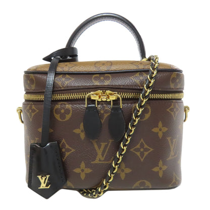 LOUIS VUITTON ルイヴィトン M45165 ヴァニティ NVPM ハンドバッグ モノグラムリバース レディース 中古