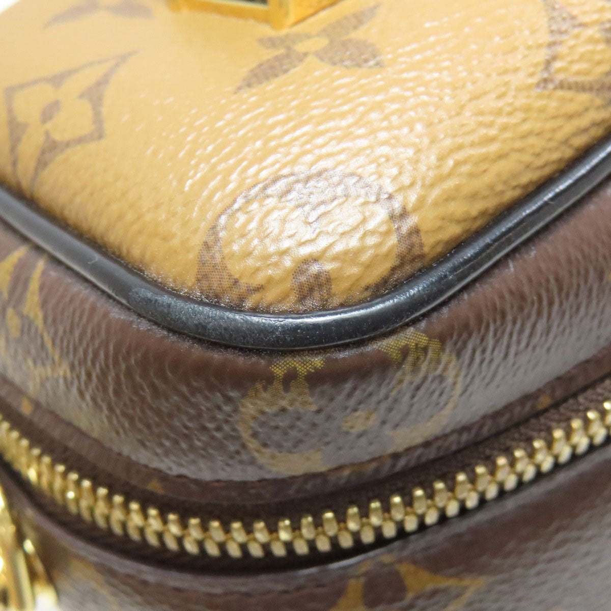 LOUIS VUITTON ルイヴィトン M45165 ヴァニティ NVPM ハンドバッグ モノグラムリバース レディース 中古