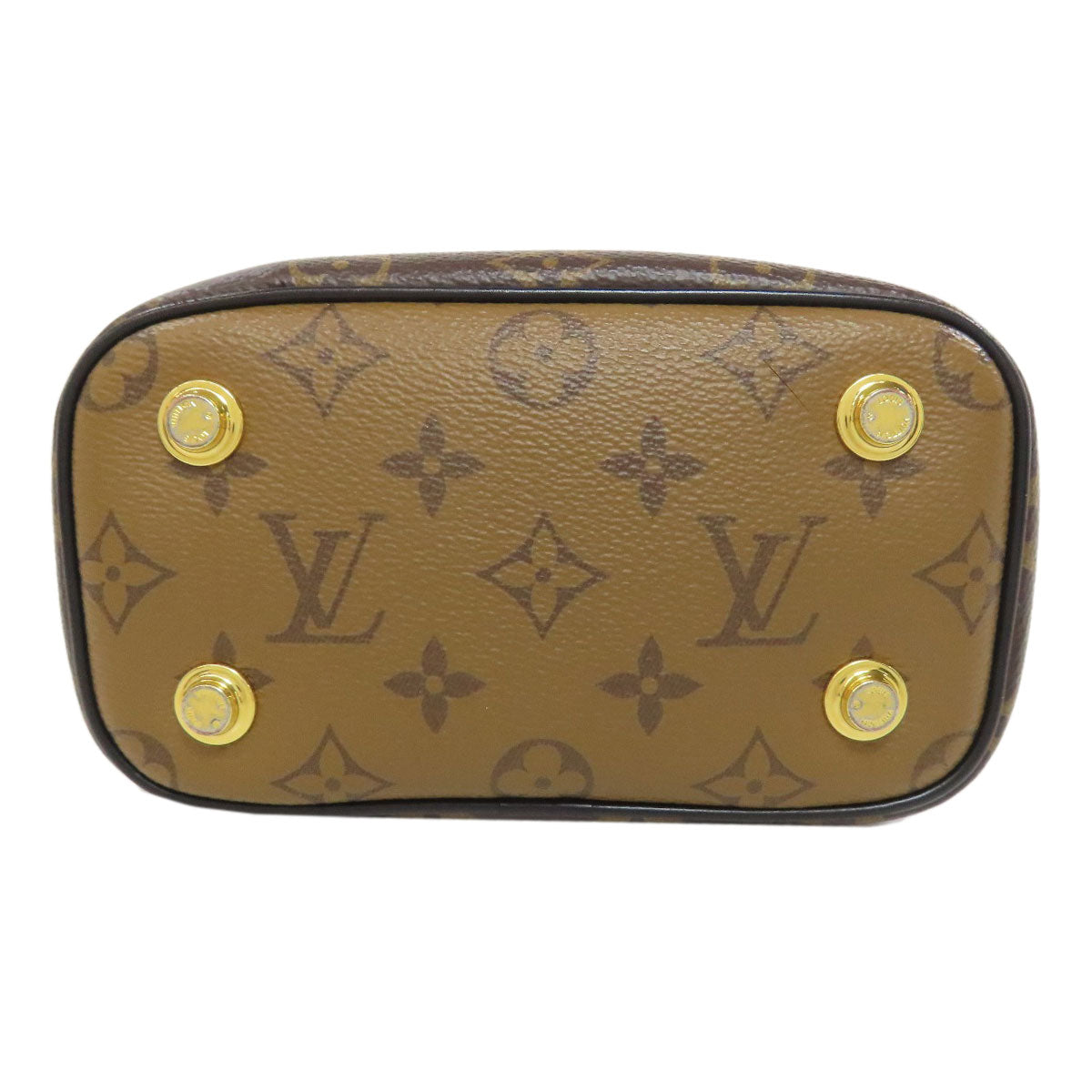 LOUIS VUITTON ルイヴィトン M45165 ヴァニティ NVPM ハンドバッグ モノグラムリバース レディース 中古