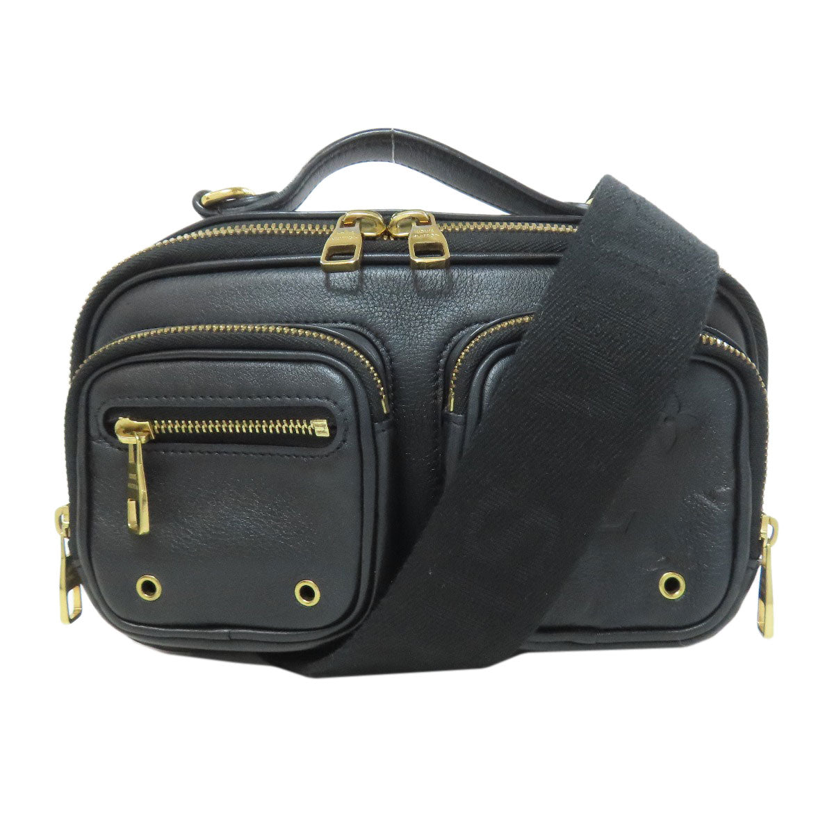 LOUIS VUITTON ルイヴィトン M80450 ユーティリティ クロスボディ ボディバッグ カーフ レディース 中古