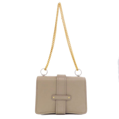 CHLOE クロエ チェーンショルダー ショルダーバッグ カーフ レディース 中古