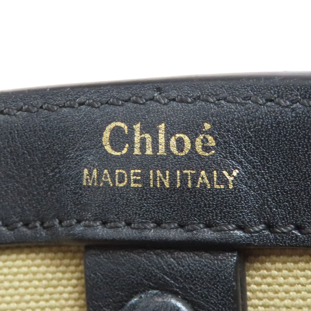 CHLOE クロエ ロゴ ショルダーバッグ レザー レディース 中古
