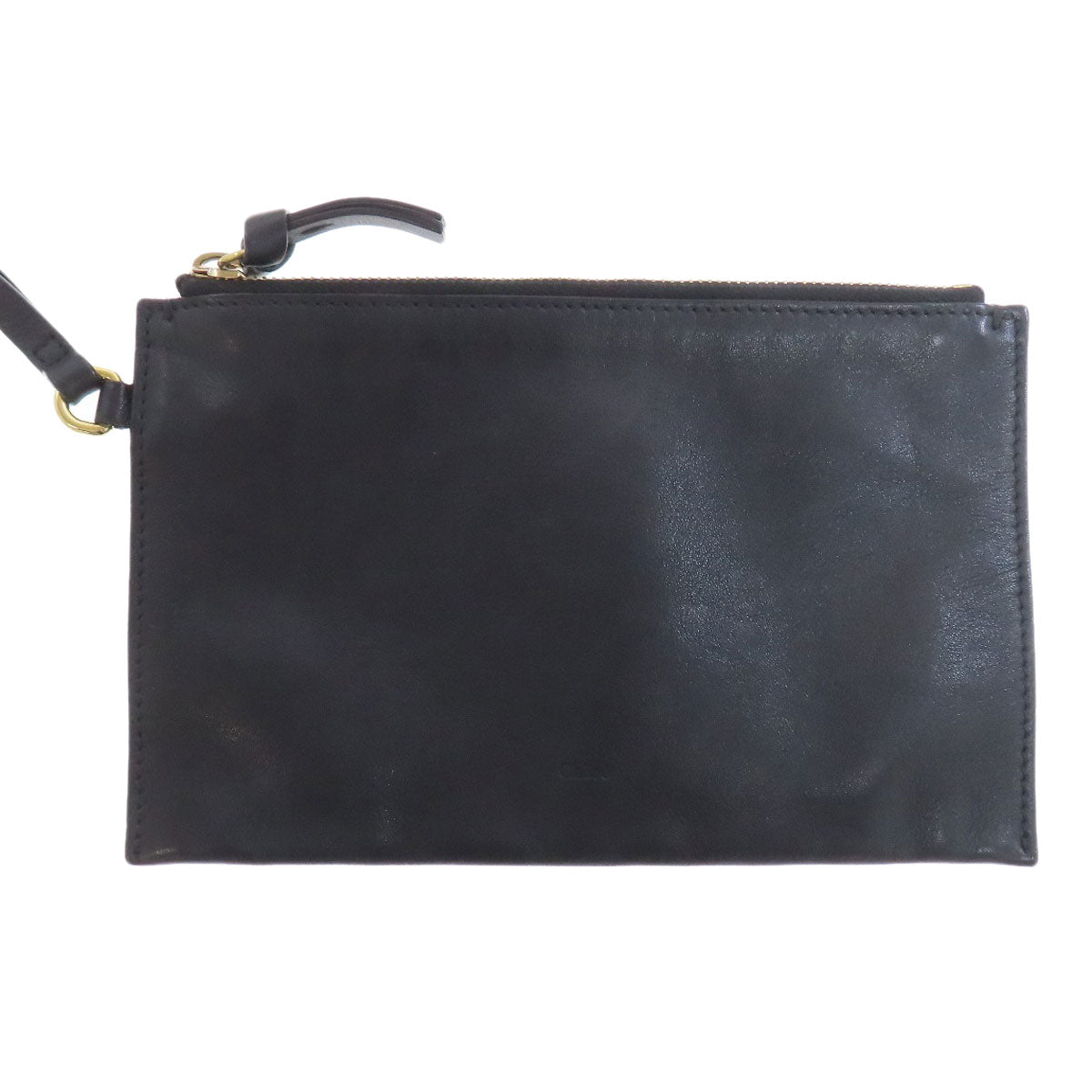 CHLOE クロエ ロゴ ショルダーバッグ レザー レディース 中古