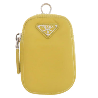 PRADA プラダ ロゴ金具 ショルダーバッグ カーフ レディース 中古