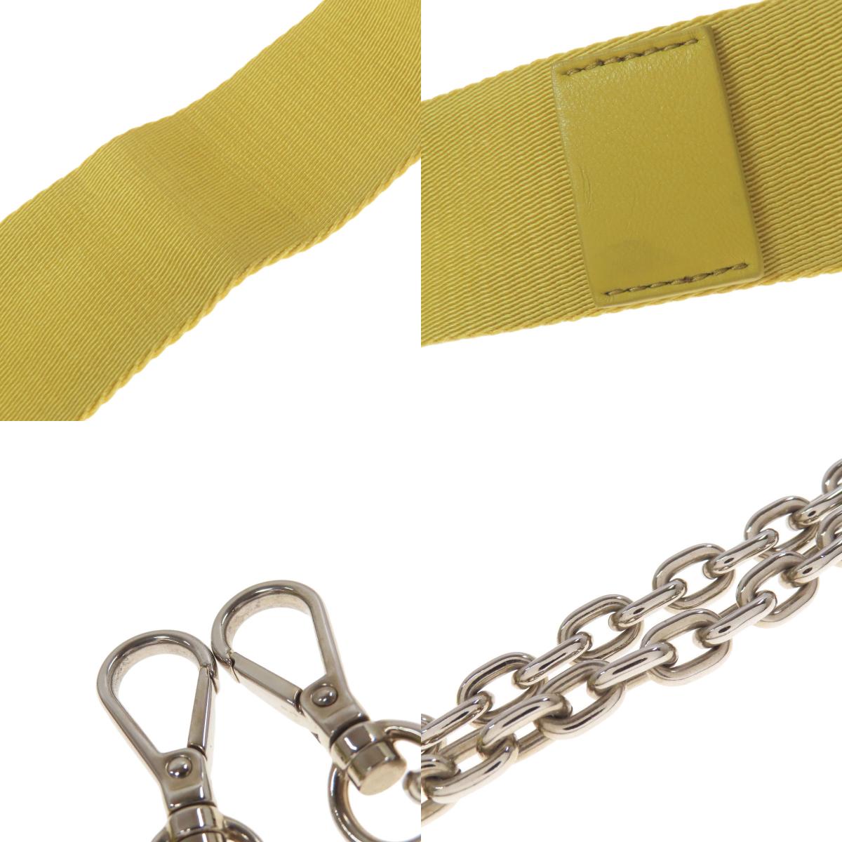 PRADA プラダ ロゴ金具 ショルダーバッグ カーフ レディース 中古