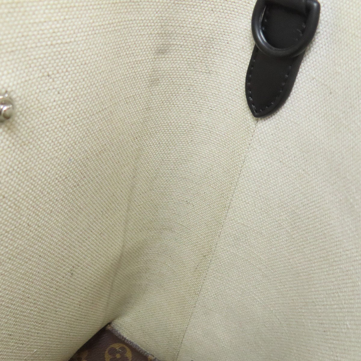LOUIS VUITTON ルイヴィトン M45734 ウィークエンド・トート・PM モノグラム・マカサー ハンドバッグ モノグラムキャンバス レディース 中古