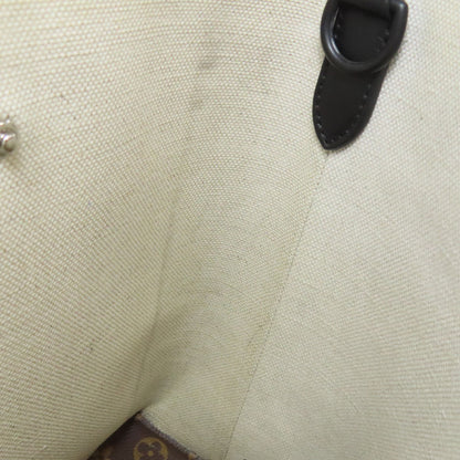 LOUIS VUITTON ルイヴィトン M45734 ウィークエンド・トート・PM モノグラム・マカサー ハンドバッグ モノグラムキャンバス レディース 中古