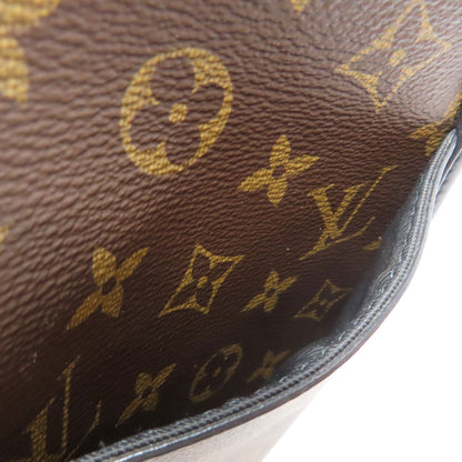 LOUIS VUITTON ルイヴィトン M45734 ウィークエンド・トート・PM モノグラム・マカサー ハンドバッグ モノグラムキャンバス レディース 中古