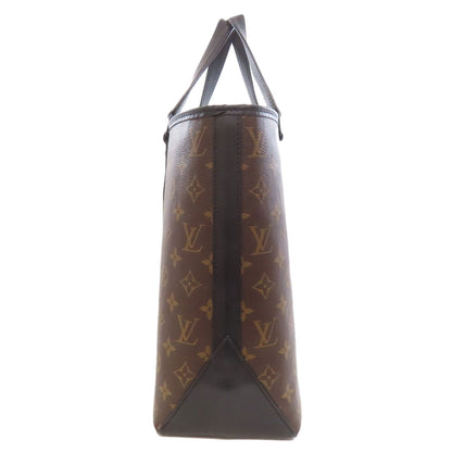 LOUIS VUITTON ルイヴィトン M45734 ウィークエンド・トート・PM モノグラム・マカサー ハンドバッグ モノグラムキャンバス レディース 中古