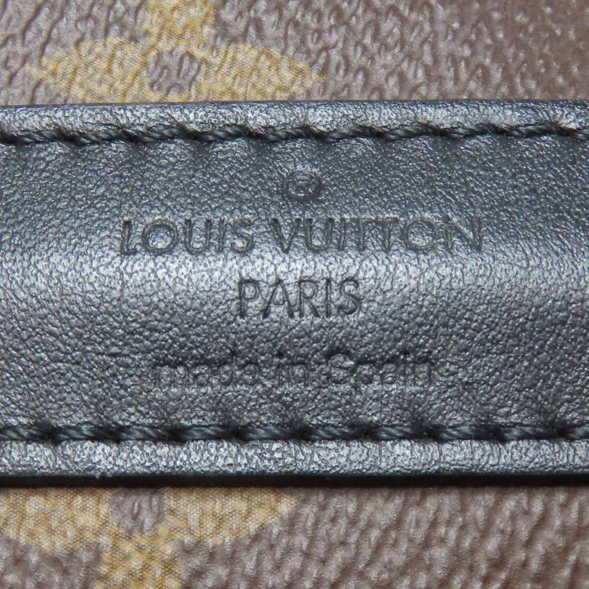 LOUIS VUITTON ルイヴィトン M45734 ウィークエンド・トート・PM モノグラム・マカサー ハンドバッグ モノグラムキャンバス レディース 中古