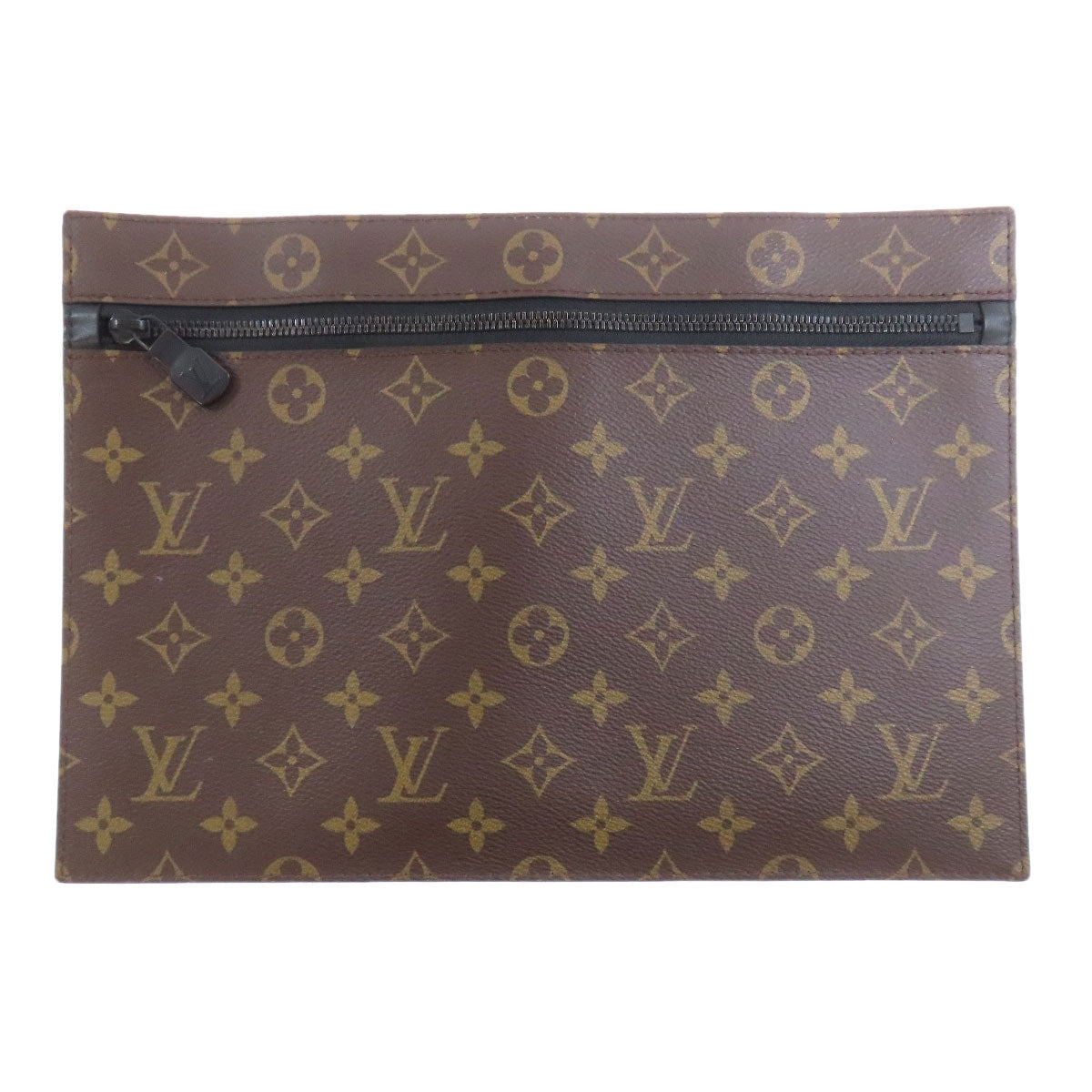 LOUIS VUITTON ルイヴィトン M45734 ウィークエンド・トート・PM モノグラム・マカサー ハンドバッグ モノグラムキャンバス レディース 中古