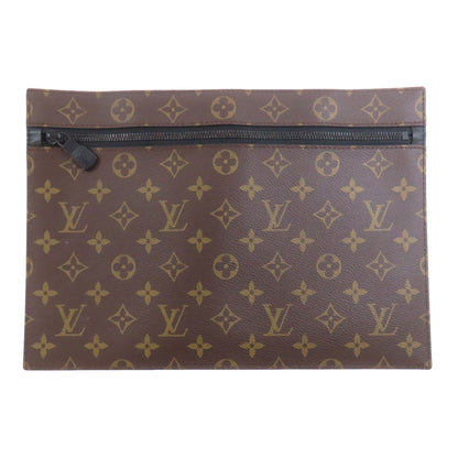 LOUIS VUITTON ルイヴィトン M45734 ウィークエンド・トート・PM モノグラム・マカサー ハンドバッグ モノグラムキャンバス レディース 中古