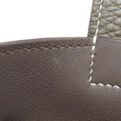 HERMES エルメス アルザン31 シルバー金具 ハンドバッグ トリヨン レディース 中古
